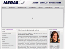 Tablet Screenshot of megas.hu